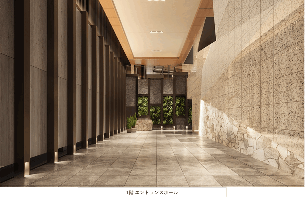 『ブランズタワー西宮』_エントランスホール