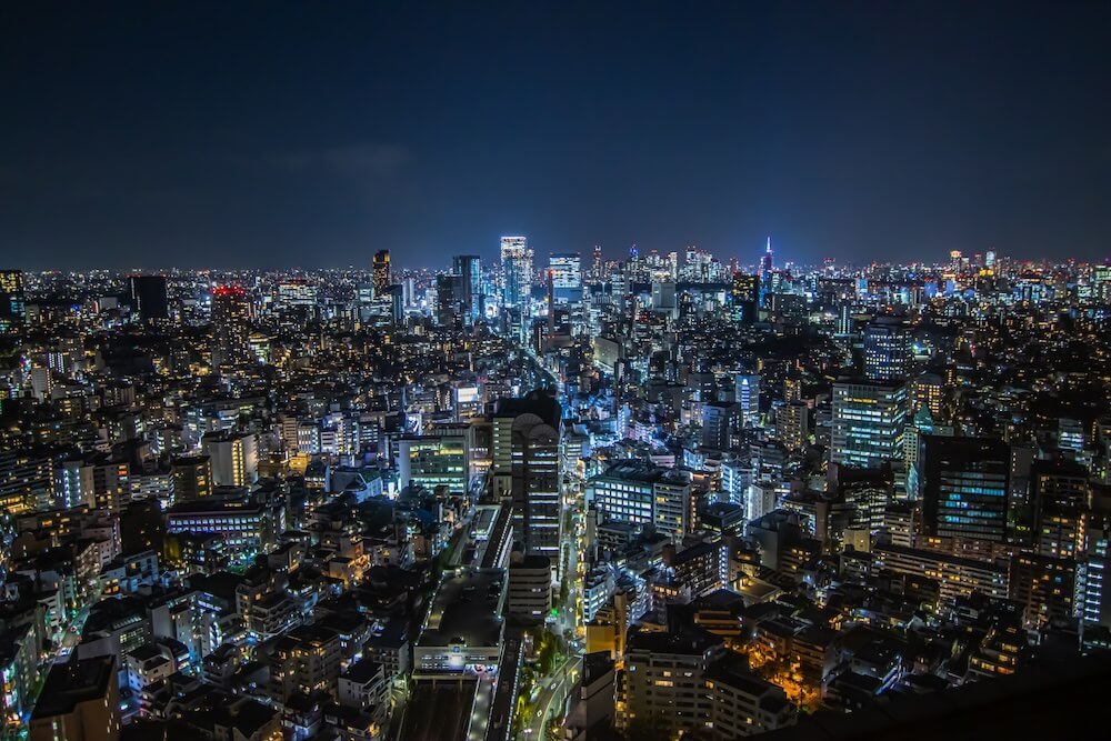 東京の夜景