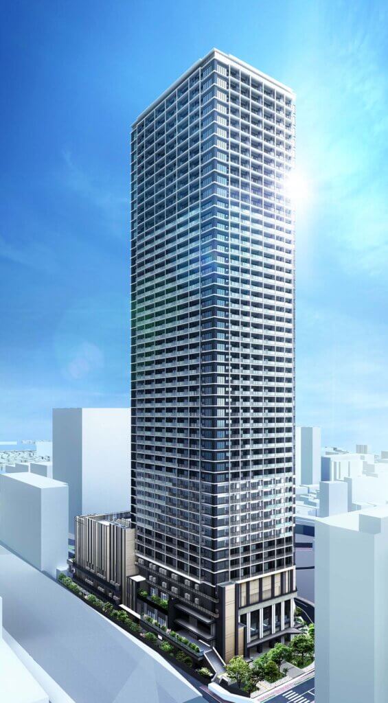 プレミストタワー船橋の外観予想図